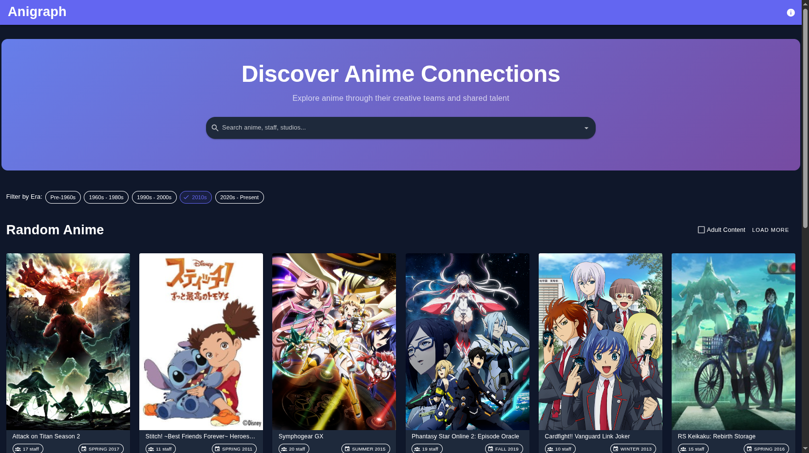 Anigraph Screenshot 1
